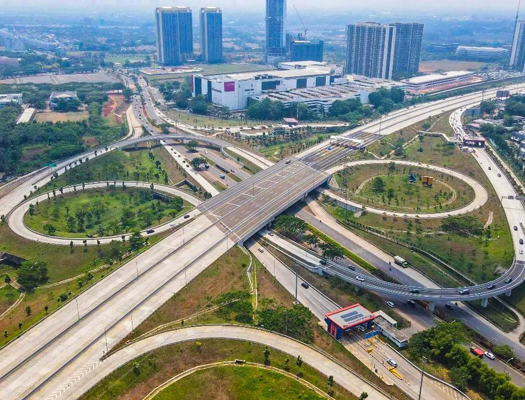 9 menit ke Tol Jakarta - Serpong